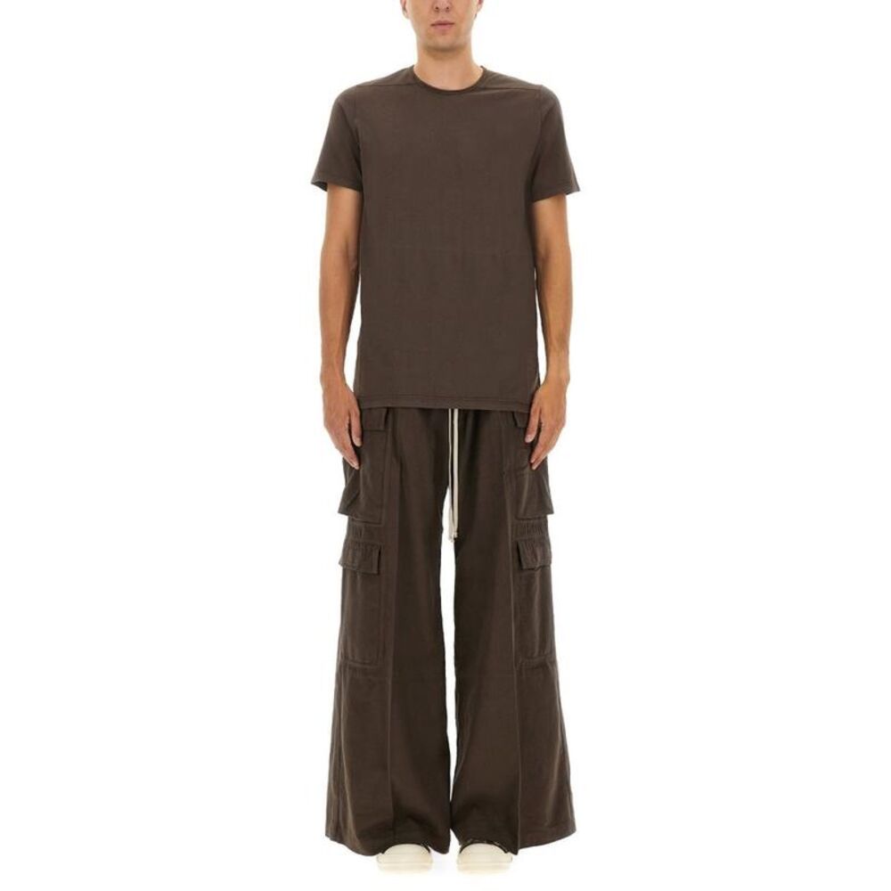 DRKSHDW Men's Cotton Jersey T-Shirt Men BROWN T-Shirts